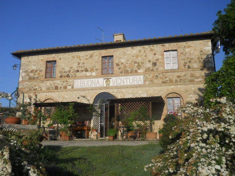 San Buonaventura Panzió Bagno Vignoni Kültér fotó